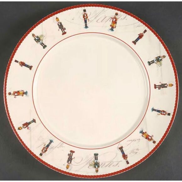 WILLIAMS-SONOMA Nutcracker 11.25” Plate / New - Picture 1 of 4